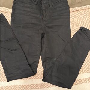 Madewell 10’ high rise skinny black jeans